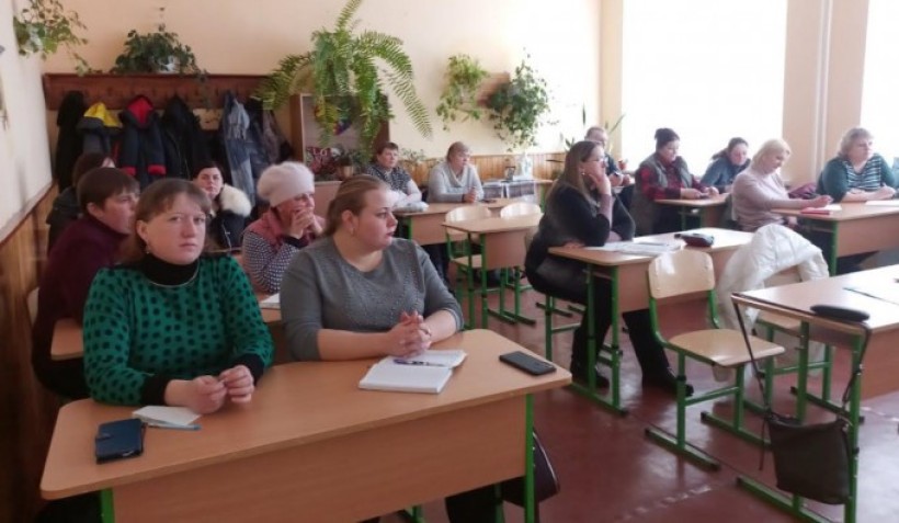 На малюнку зображено учасників заходу