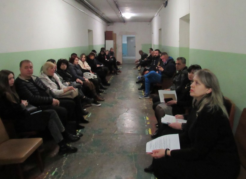 На малюнку зображені учасники заходу