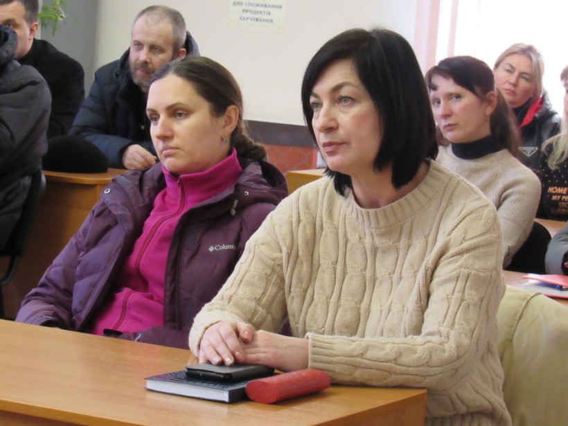 На малюнку зображено учасників заходу
