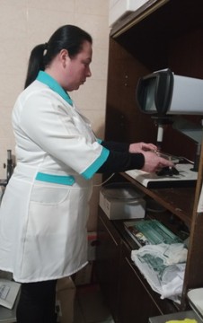 На малюнку зображено як проводиться дослідження