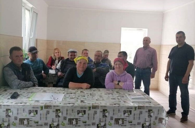 на малюнку - учасники заходу
