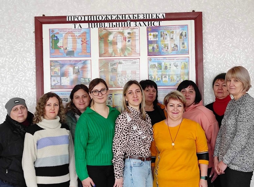 На малюнку зображені учасники заходу