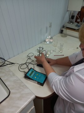 На малюнку зображено як проводиться дослідження