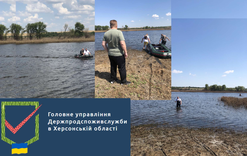 на фото річка і люди