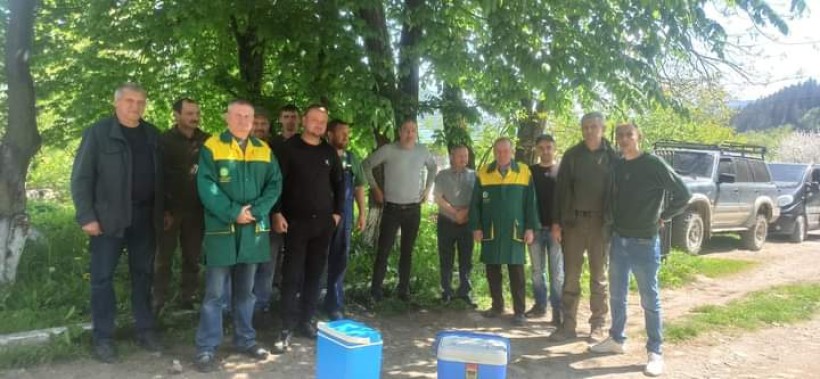 на малюнку - учасники заходу