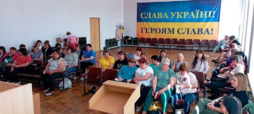 на малюнку - учасники заходу