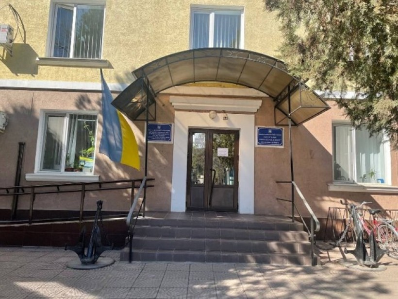 На малюнку зображена будівля Одеської обласної фітосанітарної лабораторії