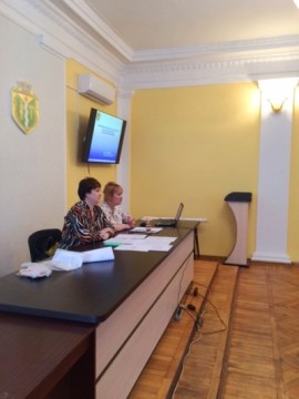 на фото - учасники заходу в аудиторії